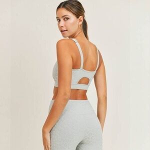 Mono B Light Gray Leggings